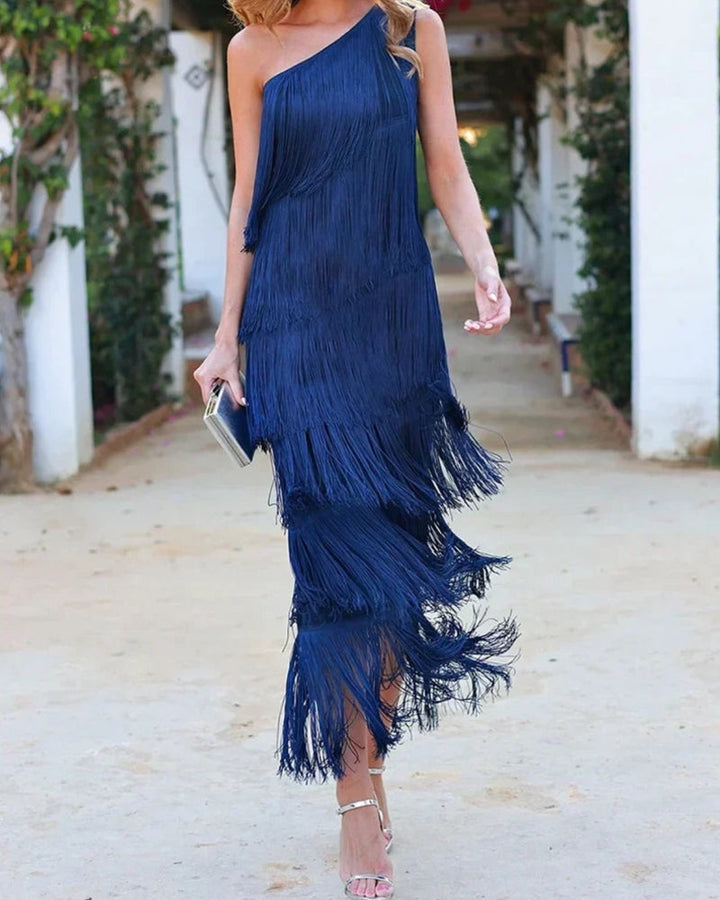 Valeria™ | Boho Dress with Fringes
