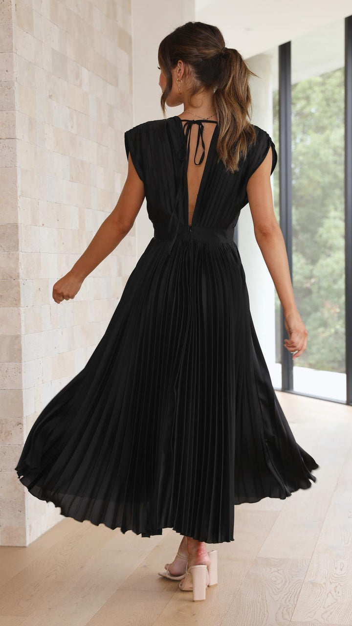 Maria | Elegant Pleated Dress
